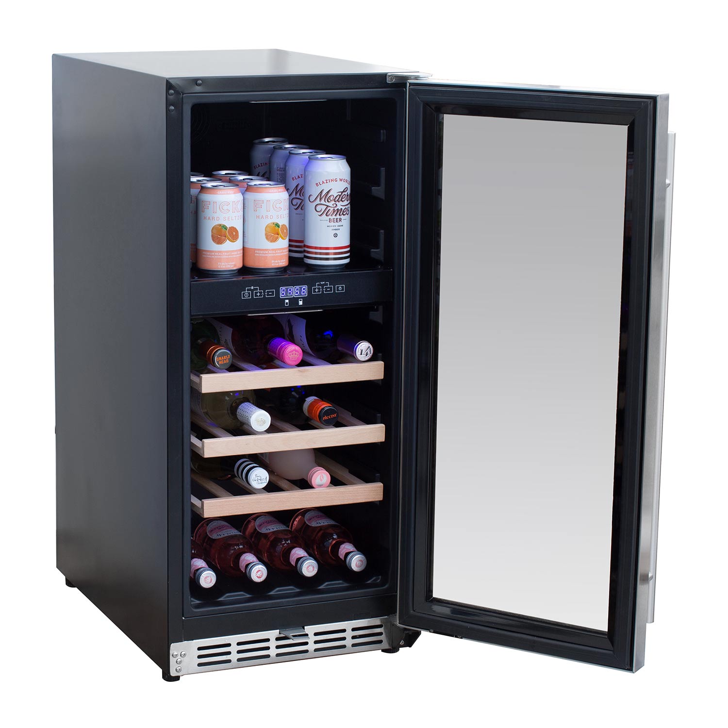 Summerset 15-Inch Outdoor Rated Dual Zone Wine Cooler - Grill : Refrigeration by Summerset | Buy at Agent BBQ