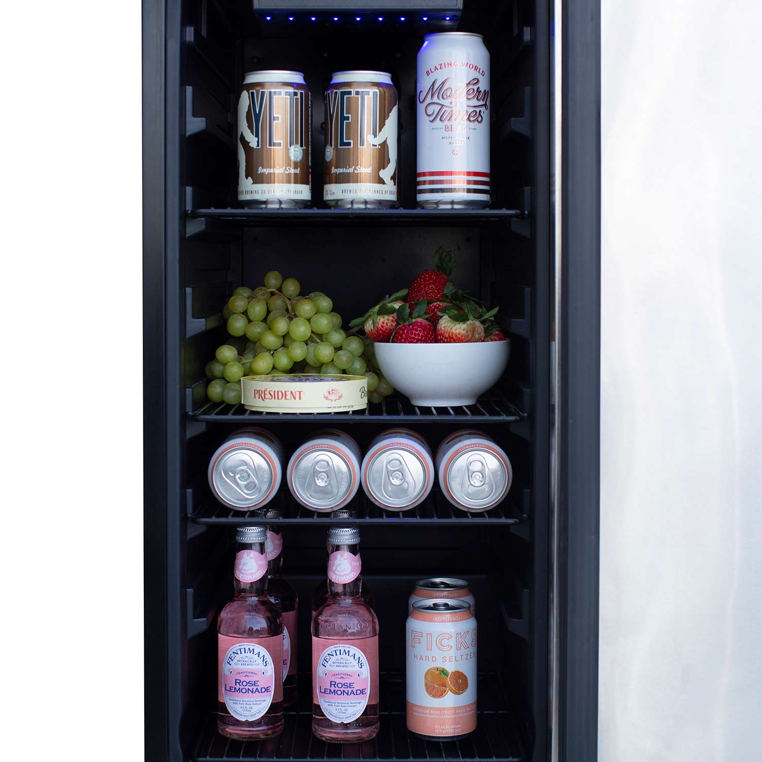 Summerset 15-Inch Outdoor Rated Refrigerator with Stainless Steel Door - Grill : Refrigeration by Summerset | Buy at Agent BBQ