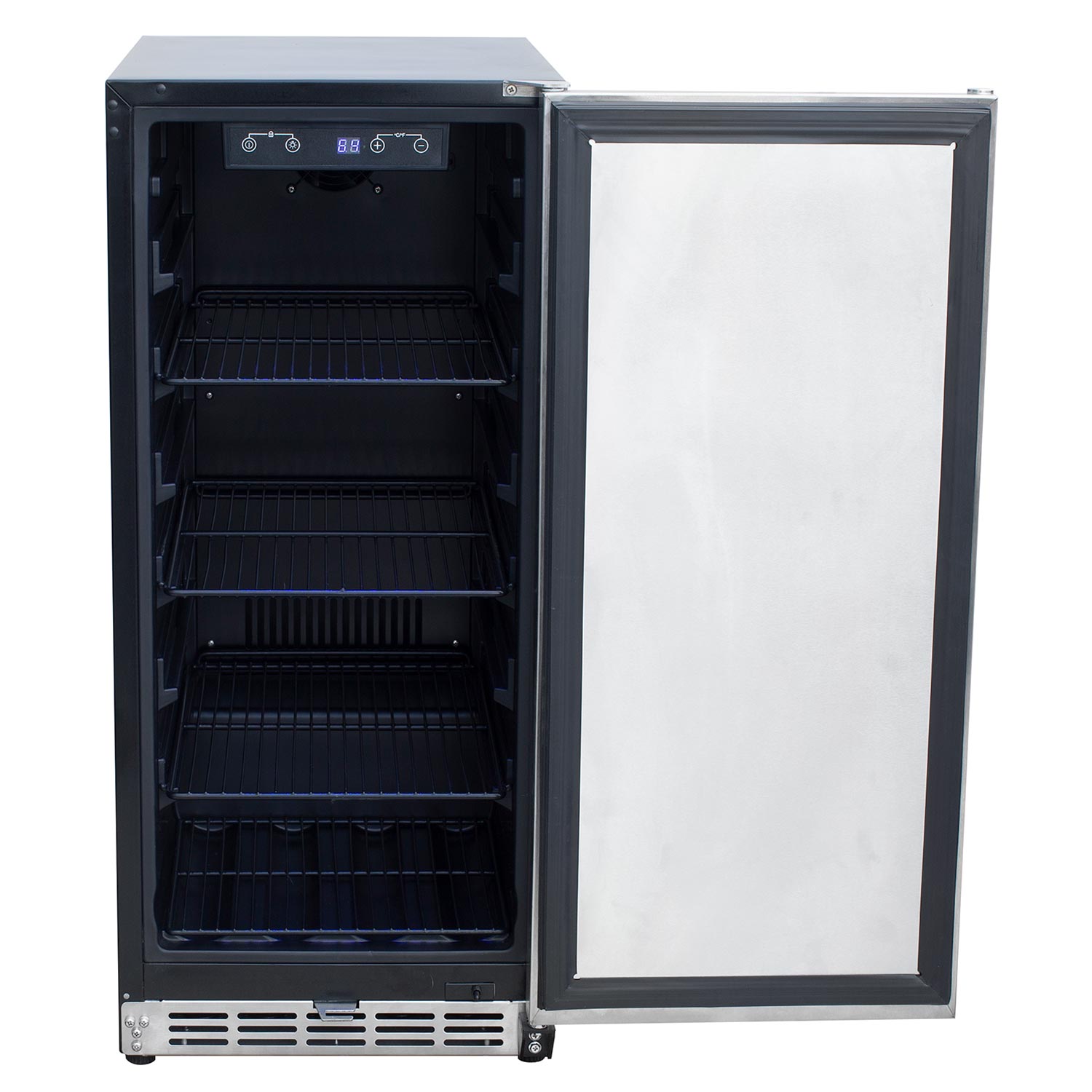Summerset 15-Inch Outdoor Rated Refrigerator with Stainless Steel Door - Grill : Refrigeration by Summerset | Buy at Agent BBQ