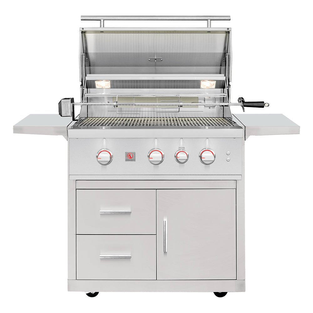 Summerset TRL Pro Series Freestanding Gas Grill on Deluxe Cart, 32-Inch - Grill : Gas by Summerset | Buy at Agent BBQ