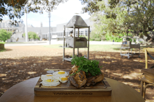 Tagwood BBQ 15 X 11 Inch Edge - Grain Cutting & Carving Board - TAWO04 - by Tagwood BBQ | Buy at Agent BBQ