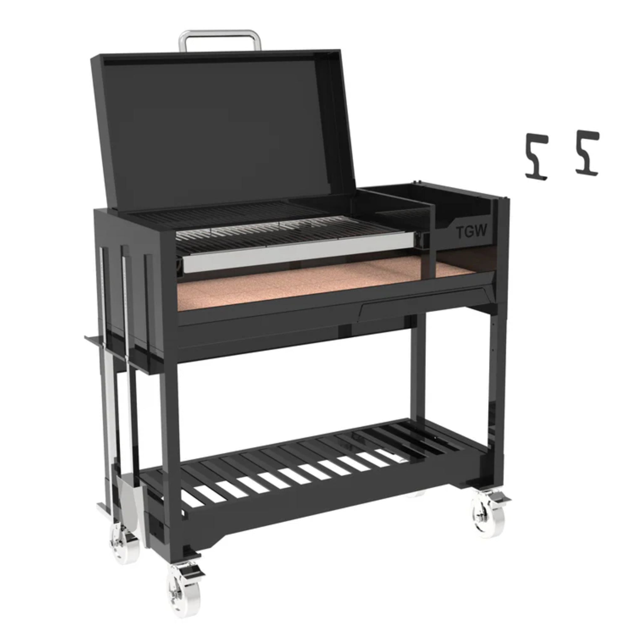 Tagwood BBQ Argentine Gaucho Freestanding Charcoal Grill - by Tagwood BBQ | Buy at Agent BBQ