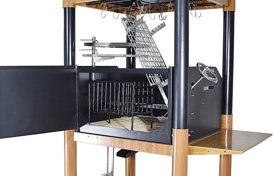 Tagwood BBQ Beast Argentine Wood Fire & Charcoal Grill - BBQ02SI - by Tagwood BBQ | Buy at Agent BBQ