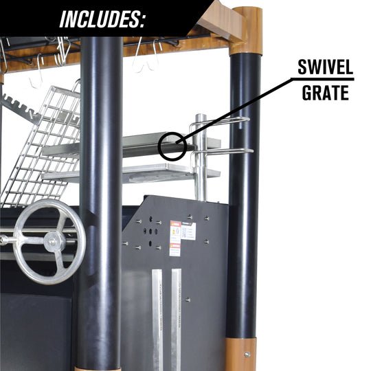 Tagwood BBQ Beast Argentine Wood Fire & Charcoal Grill - BBQ02SI - by Tagwood BBQ | Buy at Agent BBQ