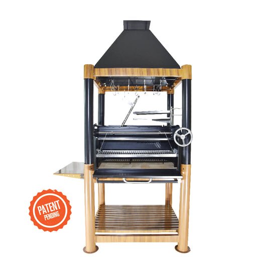 Tagwood BBQ Beast Argentine Wood Fire & Charcoal Grill - BBQ02SI - by Tagwood BBQ | Buy at Agent BBQ