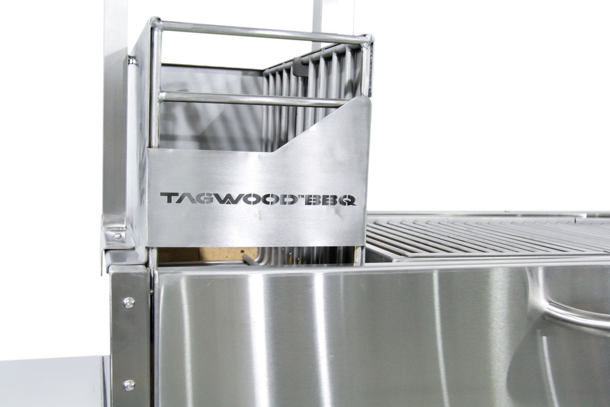 Tagwood BBQ Built - In Argentine Santa Maria Wood Fire & Charcoal Grill - BBQ09SS - by Tagwood BBQ | Buy at Agent BBQ
