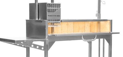Tagwood BBQ Built - In Argentine Santa Maria Wood Fire & Charcoal Grill - BBQ09SS - by Tagwood BBQ | Buy at Agent BBQ