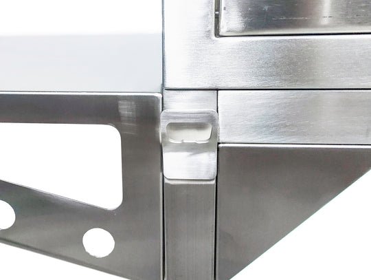Tagwood BBQ Fully Assembled Argentine Santa Maria Wood Fire & Charcoal Grill - BBQ03SS - by Tagwood BBQ | Buy at Agent BBQ