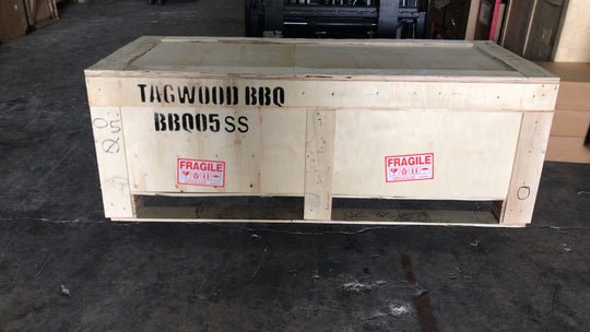 Tagwood BBQ Fully Assembled Built - In Santa Maria Argentine Wood Fire & Charcoal Gaucho Grill - BBQ05SSF - by Tagwood BBQ | Buy at Agent BBQ