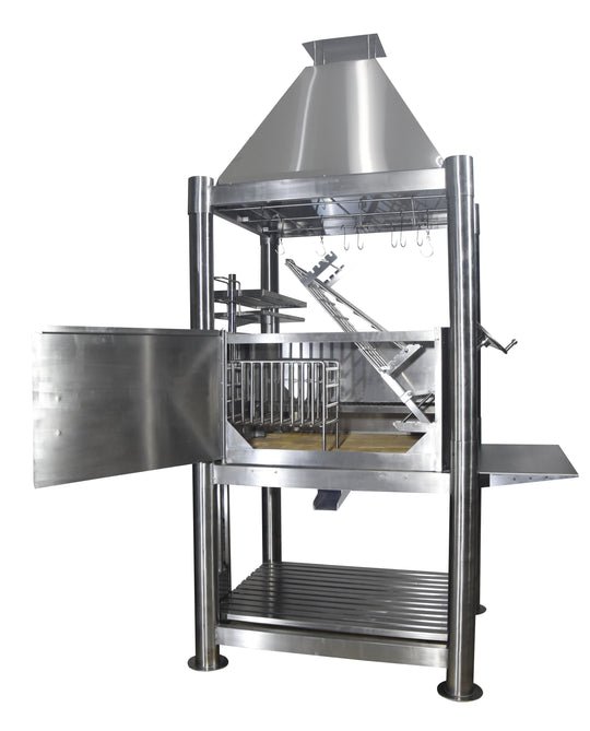 Tagwood BBQ Silver Bullet Argentine Wood Fire & Charcoal Grill - All Stainless Steel - BBQ02SS - by Tagwood BBQ | Buy at Agent BBQ