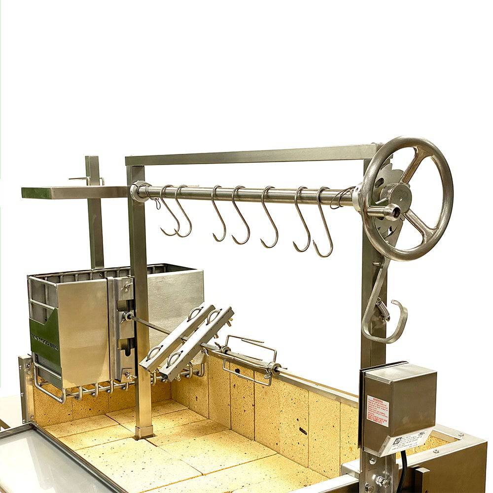 Tagwood BBQ Stainless Steel Rotisserie Kit For BBQ03SS, BBQ03SI, BBQ05SS, BBQ23SS, & BBQ25SS Grills - BBQ50SS - by Tagwood BBQ | Buy at Agent BBQ