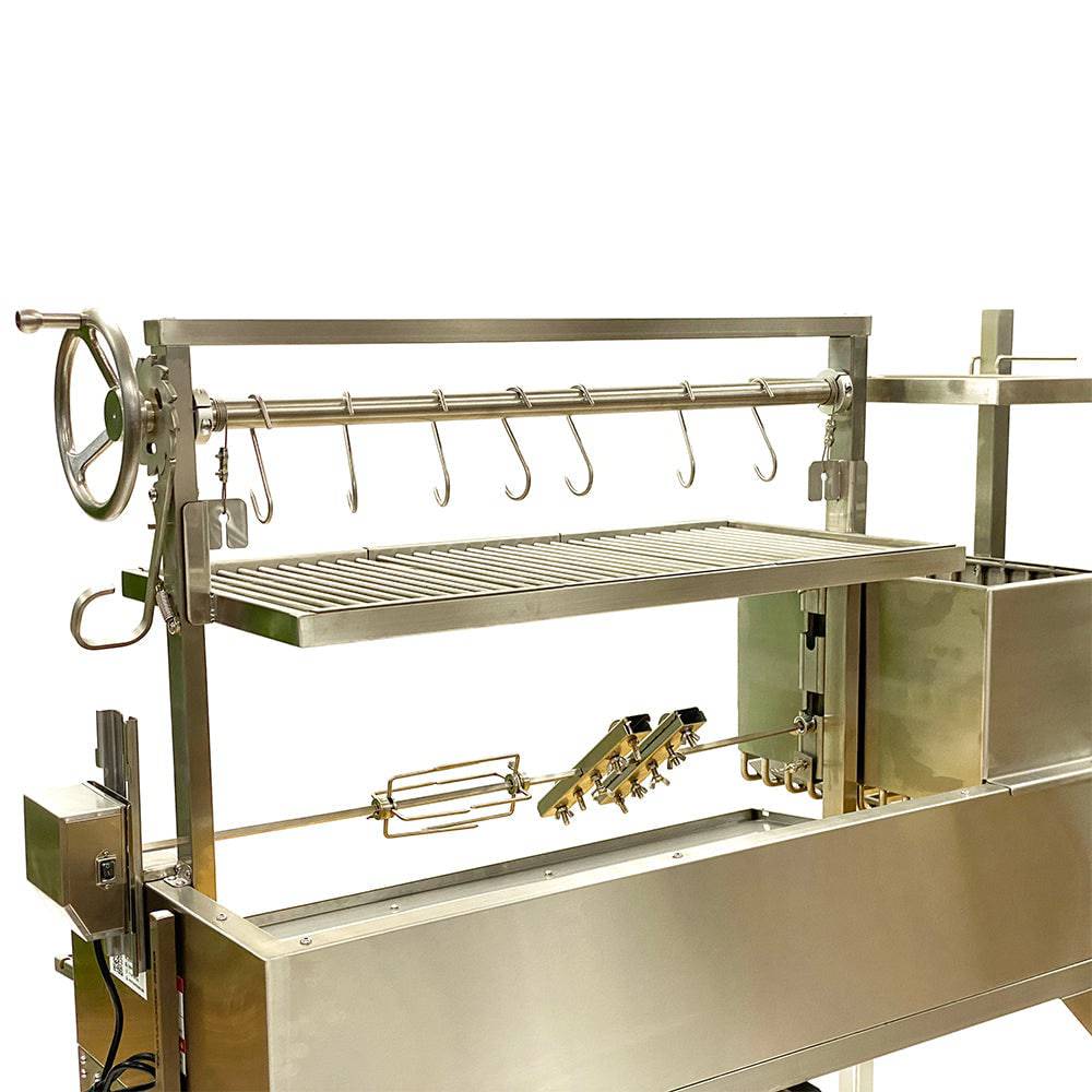Tagwood BBQ Stainless Steel Rotisserie Kit For BBQ03SS, BBQ03SI, BBQ05SS, BBQ23SS, & BBQ25SS Grills - BBQ50SS - by Tagwood BBQ | Buy at Agent BBQ