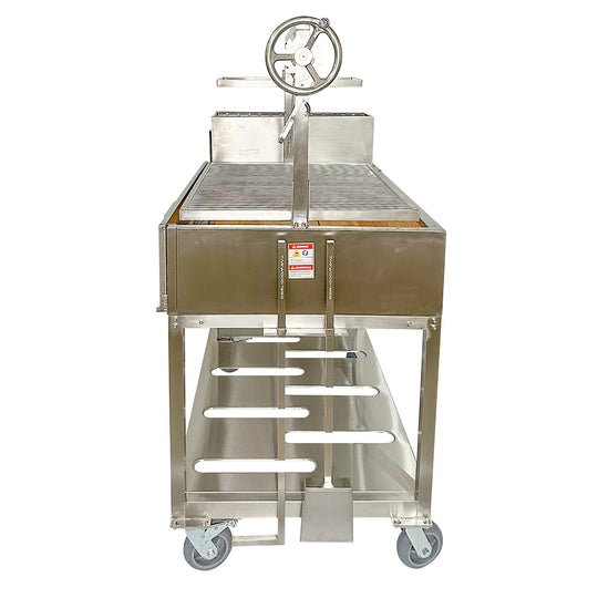 Tagwood BBQ XL Argentine Santa Maria Wood Fire & Charcoal Grill - BBQ23SS - by Tagwood BBQ | Buy at Agent BBQ
