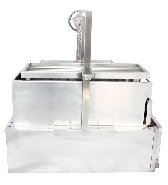Tagwood BBQ XL Built - In Argentine Santa Maria Wood Fire & Charcoal Grill - BBQ25SS - by Tagwood BBQ | Buy at Agent BBQ