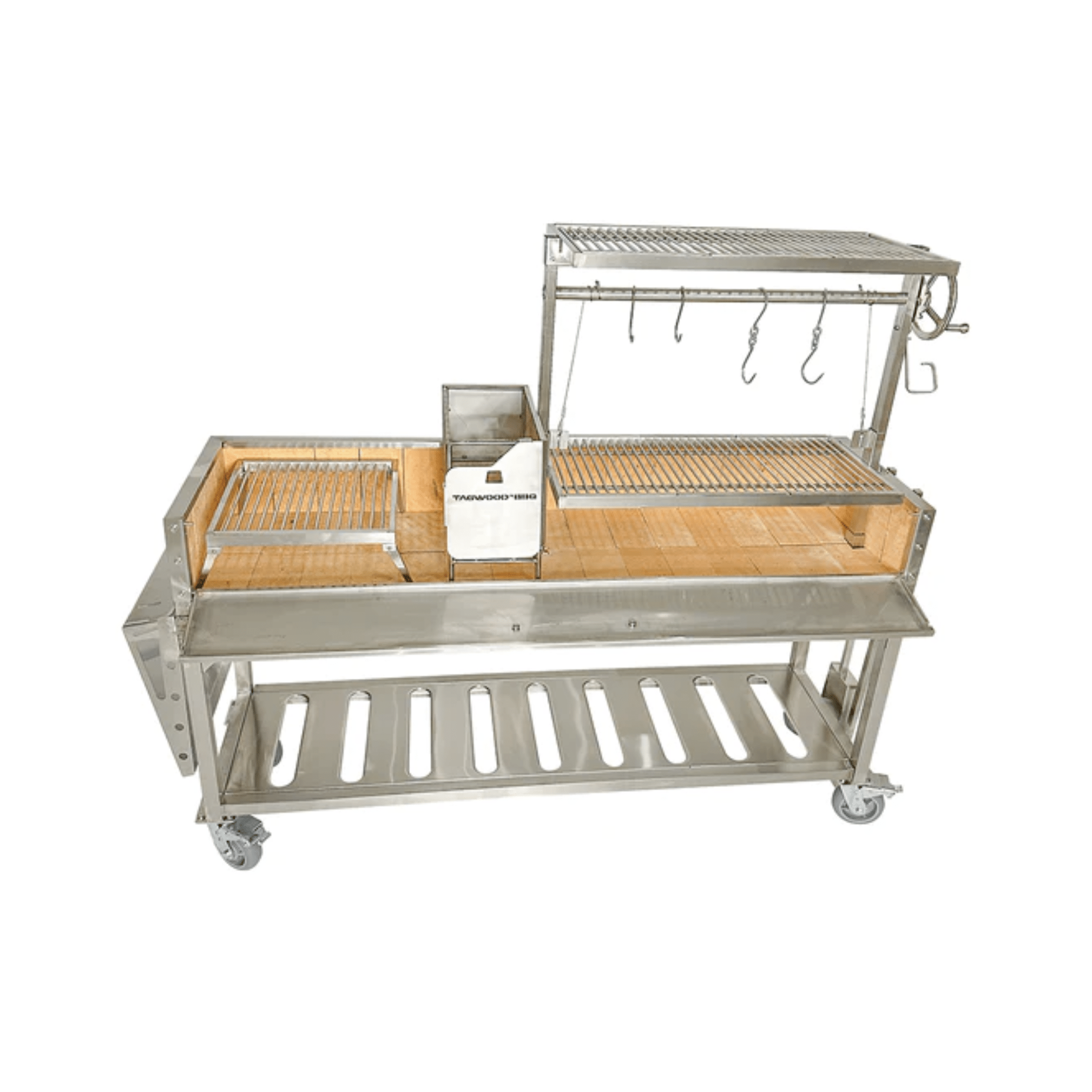 Tagwood BBQ06SS Argentine Charcoal Freestanding Grill - by Tagwood BBQ | Buy at Agent BBQ