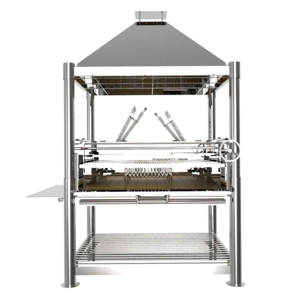Tagwood BBQ22SS Commercial Argentine Wood Fire & Charcoal Freestanding Grill - "The Larger Beast" - by Tagwood BBQ | Buy at Agent BBQ