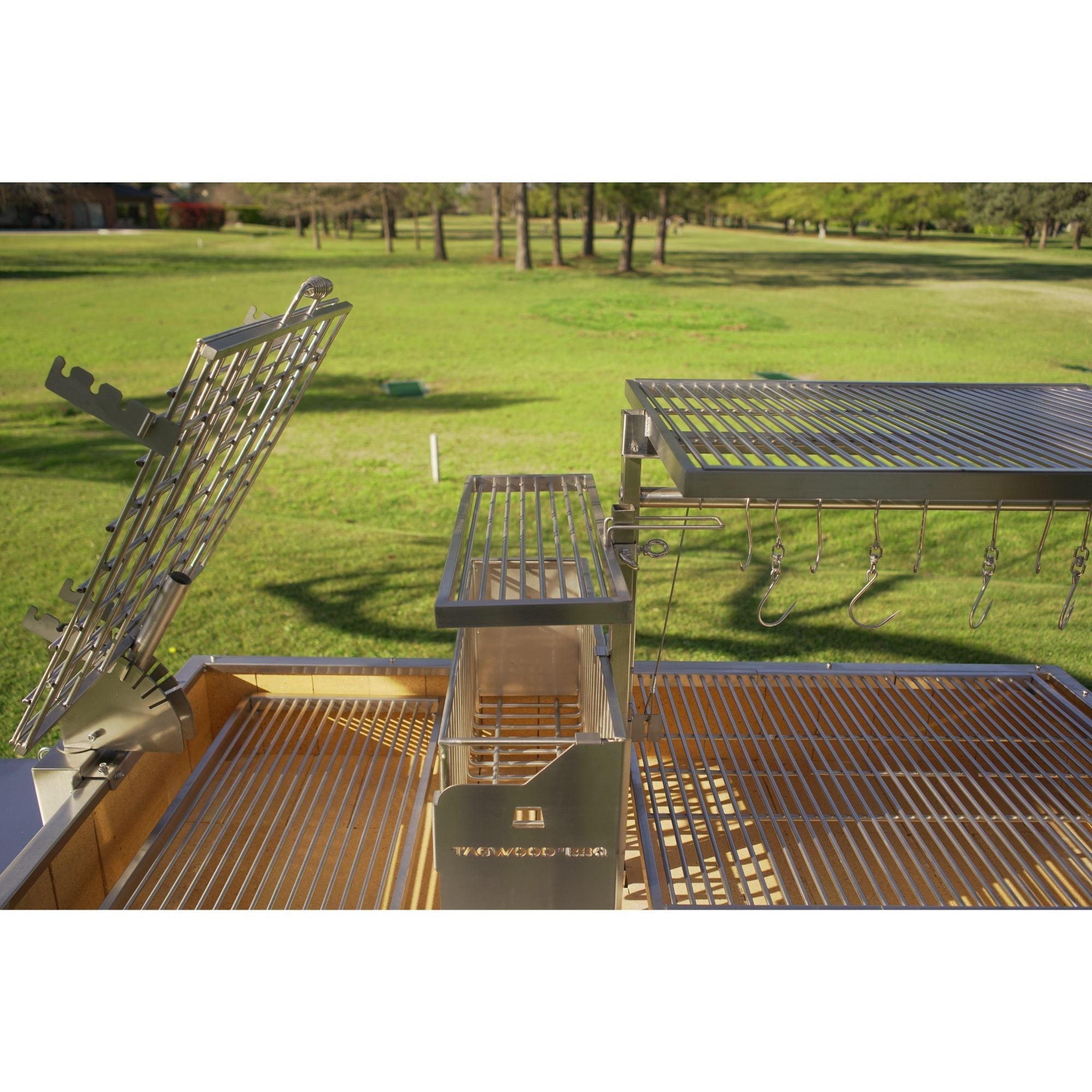 Tagwood BBQ26SS Argentine Wood Fire & Charcoal Freestanding Grill - by Tagwood BBQ | Buy at Agent BBQ