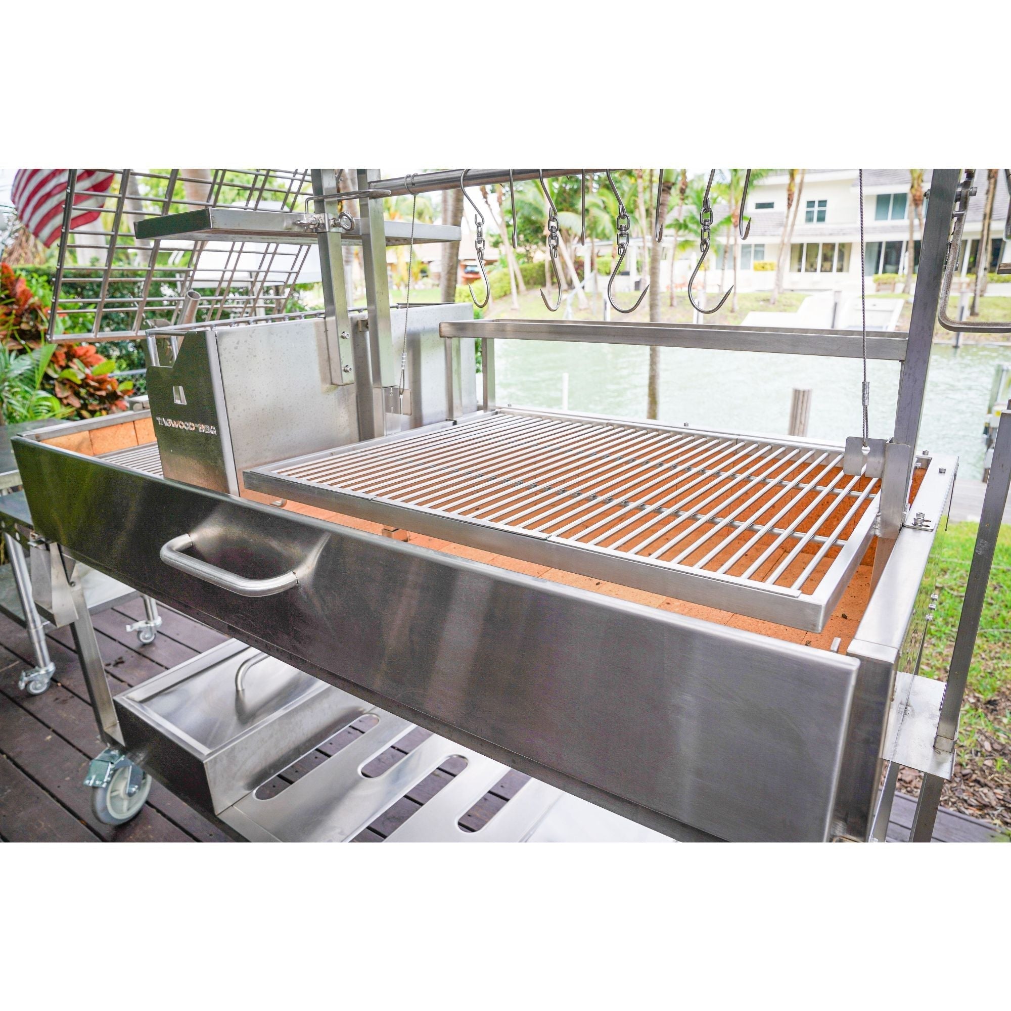 Tagwood BBQ26SS Argentine Wood Fire & Charcoal Freestanding Grill - by Tagwood BBQ | Buy at Agent BBQ