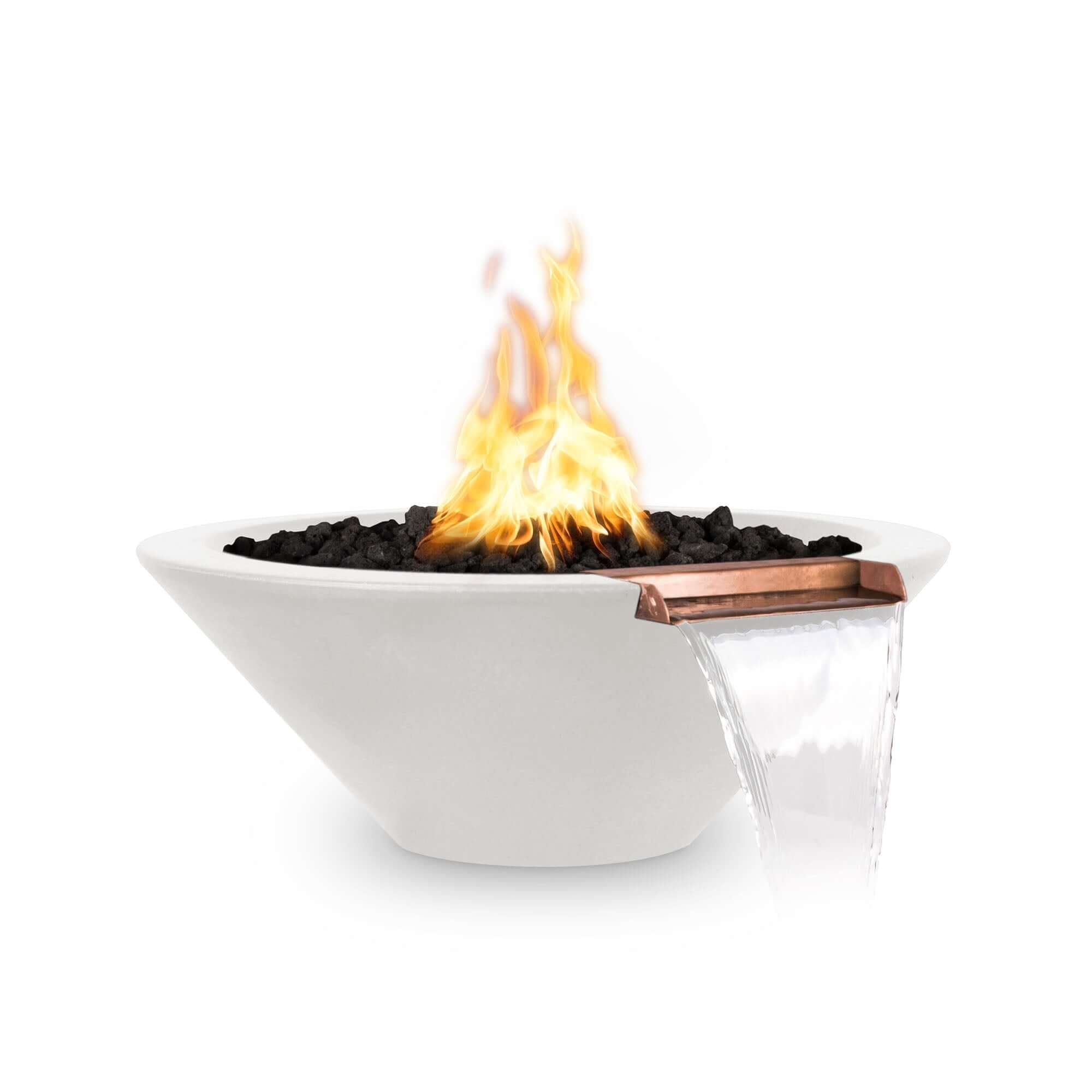 24" Cazo Fire and Water Bowl - OPT - 24RFW - Fire Bowls by The Outdoor Plus | Buy at Agent BBQ