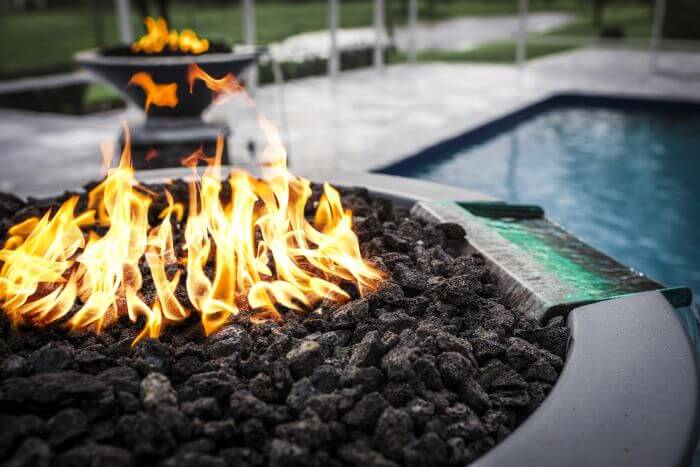 24" Cazo Fire and Water Bowl - OPT - 24RFW - Fire Bowls by The Outdoor Plus | Buy at Agent BBQ