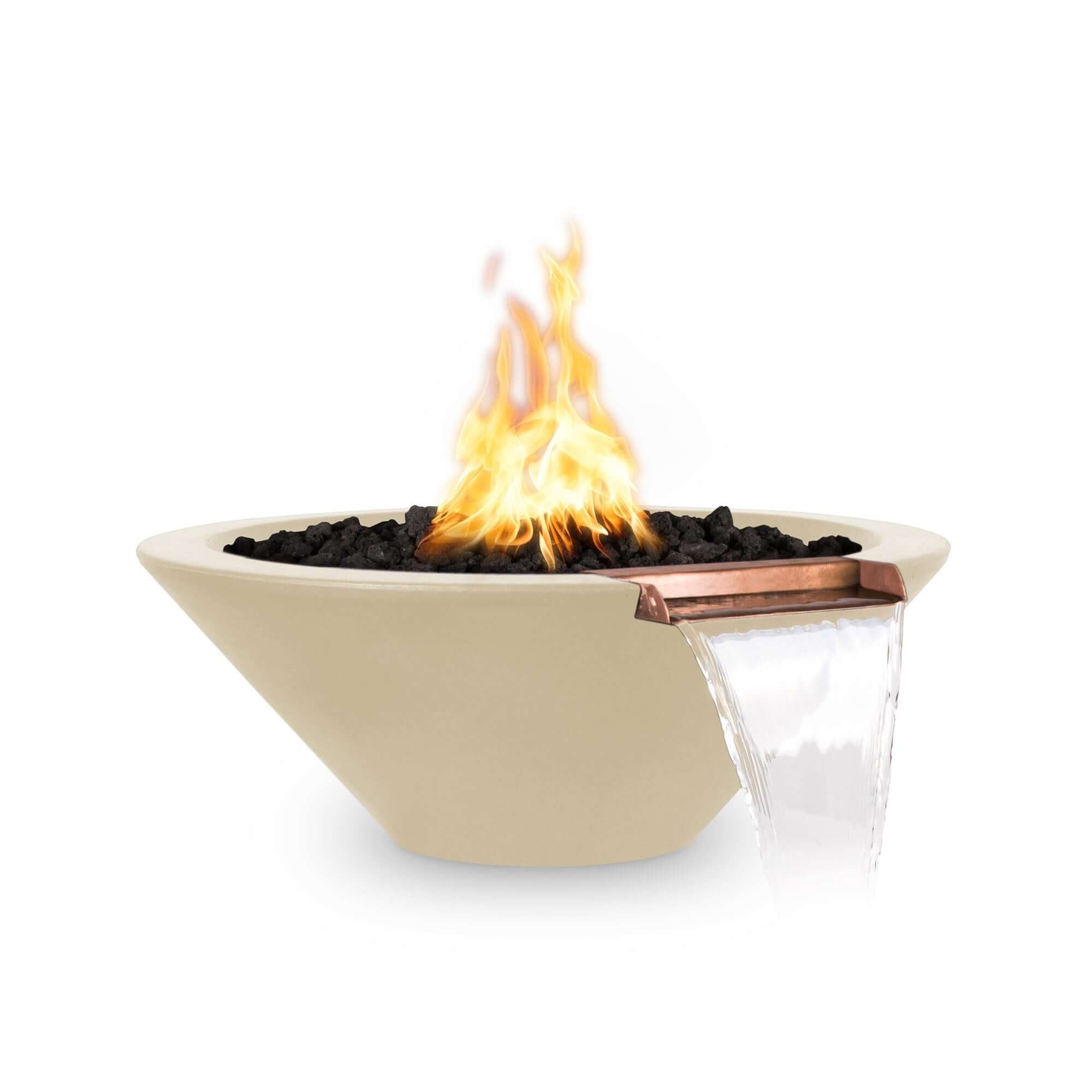 24" Cazo Fire and Water Bowl - OPT - 24RFW - Fire Bowls by The Outdoor Plus | Buy at Agent BBQ