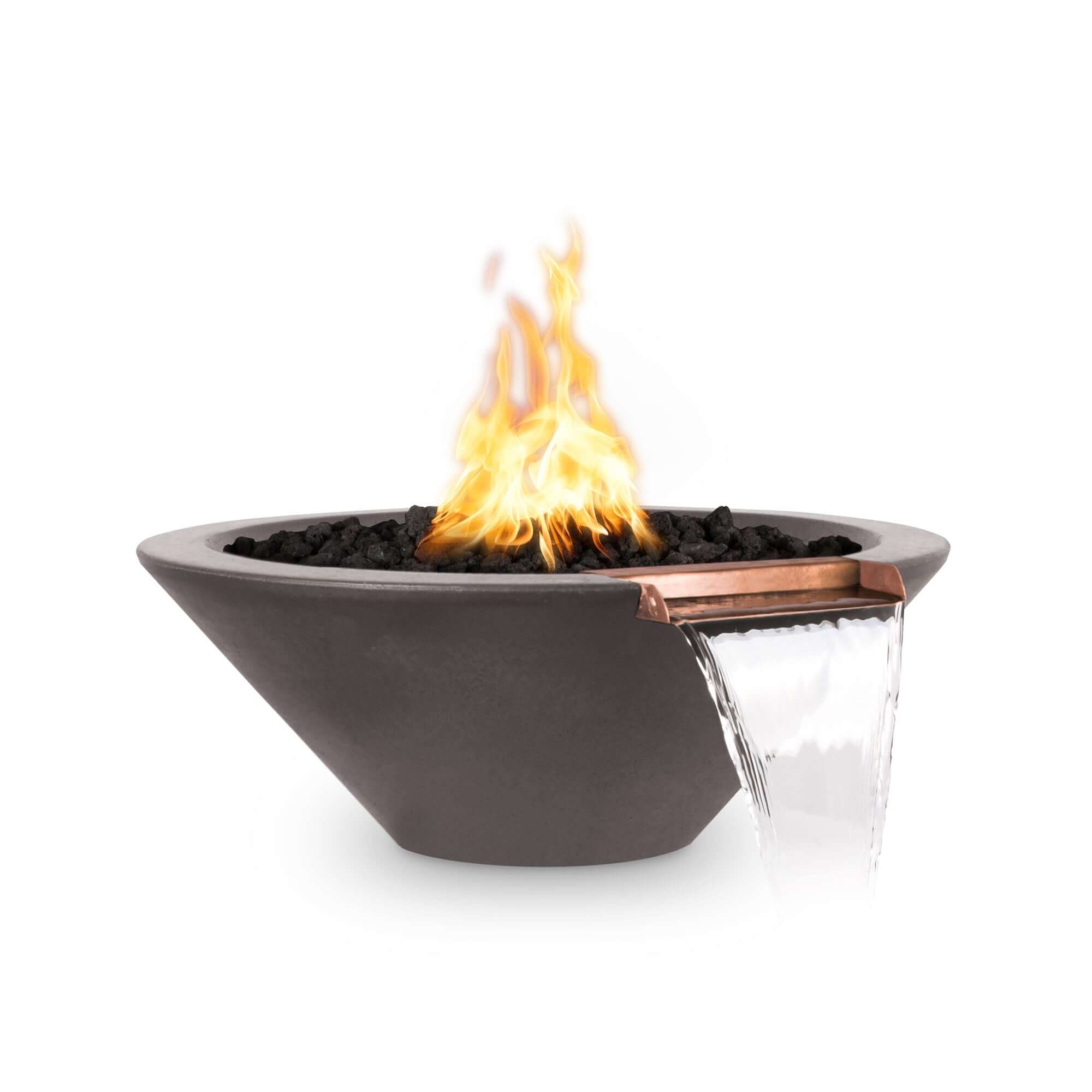 24" Cazo Fire and Water Bowl - OPT - 24RFW - Fire Bowls by The Outdoor Plus | Buy at Agent BBQ