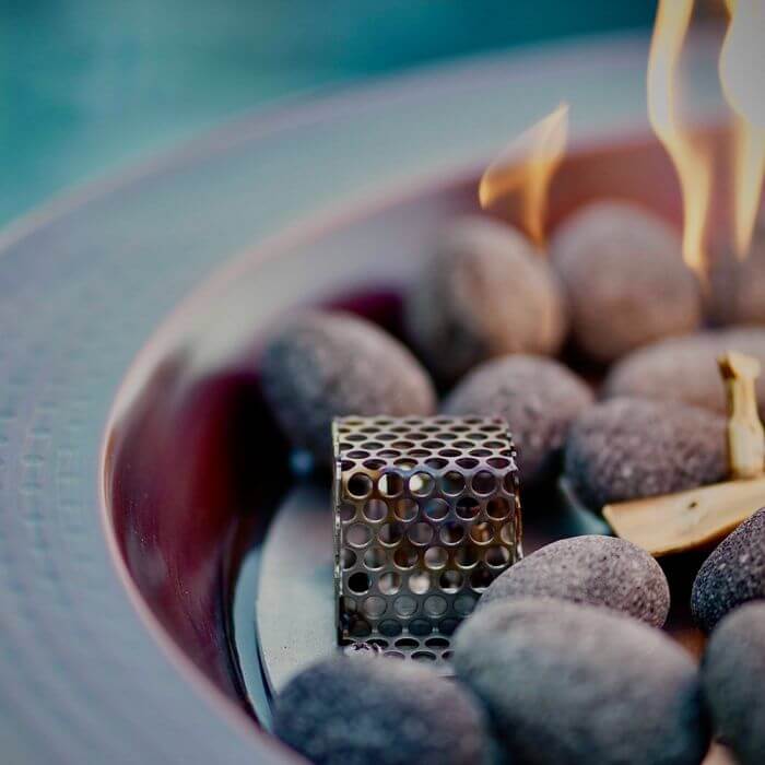 27" Sedona Hammered Copper Fire Bowl - OPT - 27RCPRFO - by The Outdoor Plus | Buy at Agent BBQ