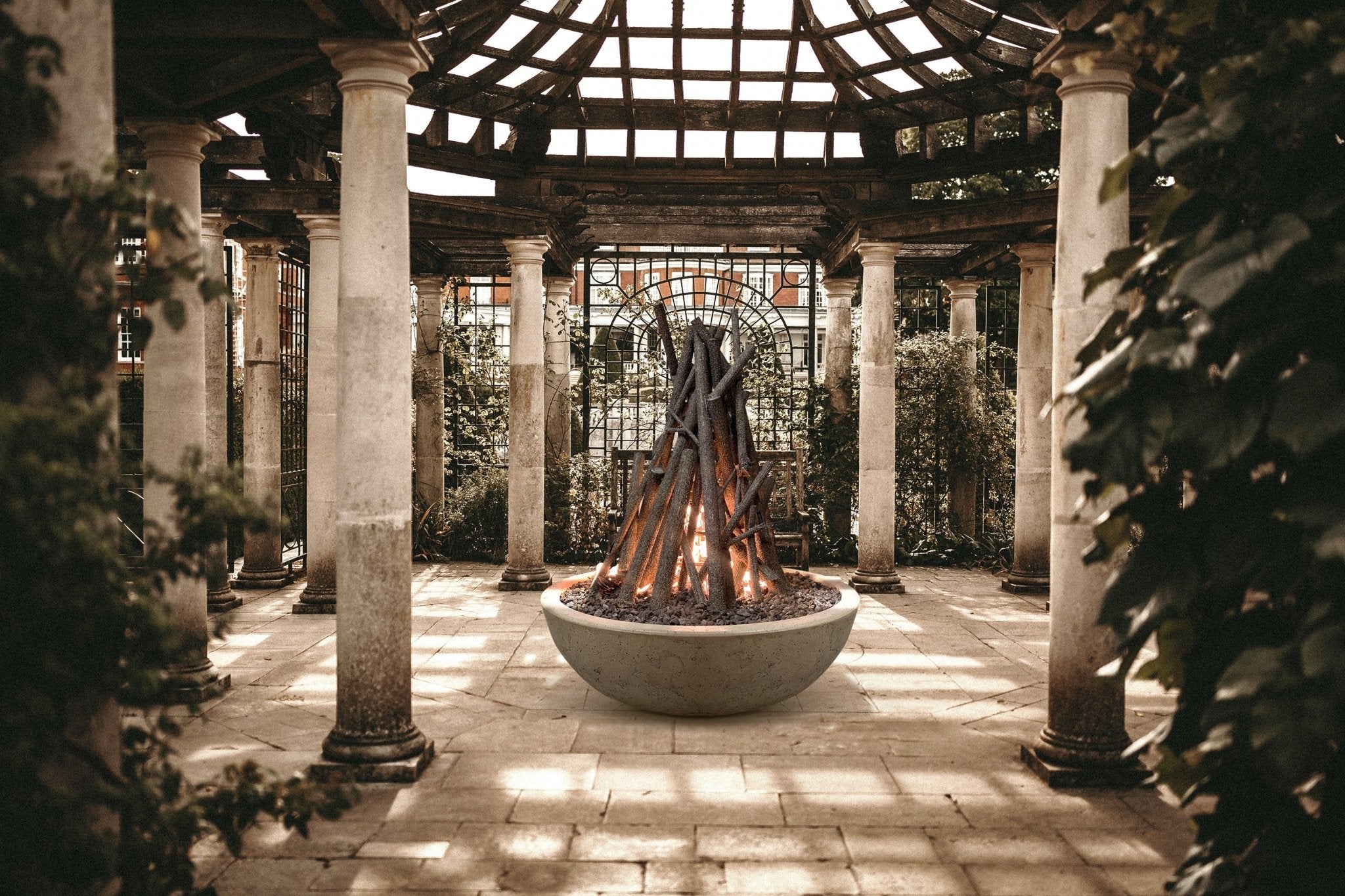27" Sedona Powder Coated Fire Bowl - OPT - 27RPCFO - by The Outdoor Plus | Buy at Agent BBQ