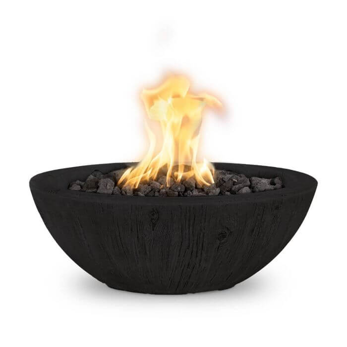 27" Sedona Wood Grain Fire Bowl - OPT - 27RWGFO - by The Outdoor Plus | Buy at Agent BBQ