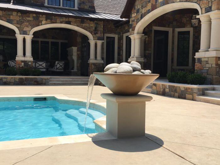31" Cazo Fire and Water Bowl - OPT - 31RFW - Fire Bowls by The Outdoor Plus | Buy at Agent BBQ