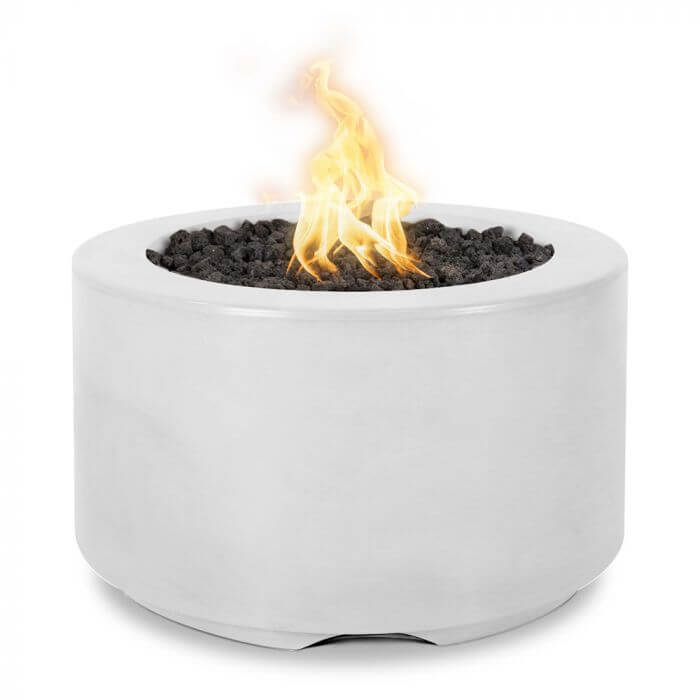 32" Florence Concrete Fire Pit - OPT - FL3218 - by The Outdoor Plus | Buy at Agent BBQ