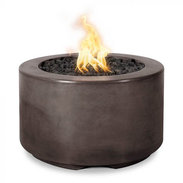 32" Florence Concrete Fire Pit - OPT - FL3218 - by The Outdoor Plus | Buy at Agent BBQ