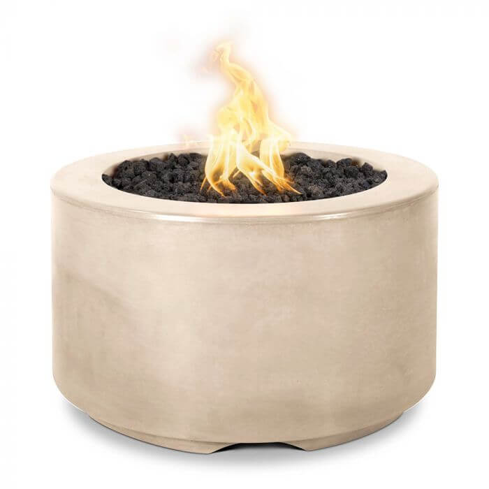 32" Florence Concrete Fire Pit - OPT - FL3218 - by The Outdoor Plus | Buy at Agent BBQ