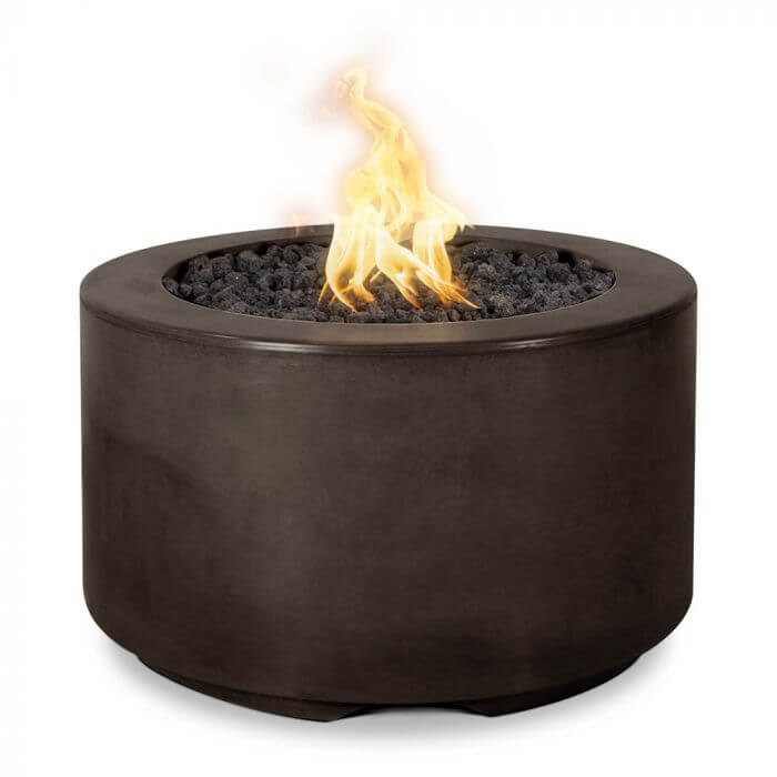 32" Florence Concrete Fire Pit - OPT - FL3218 - by The Outdoor Plus | Buy at Agent BBQ