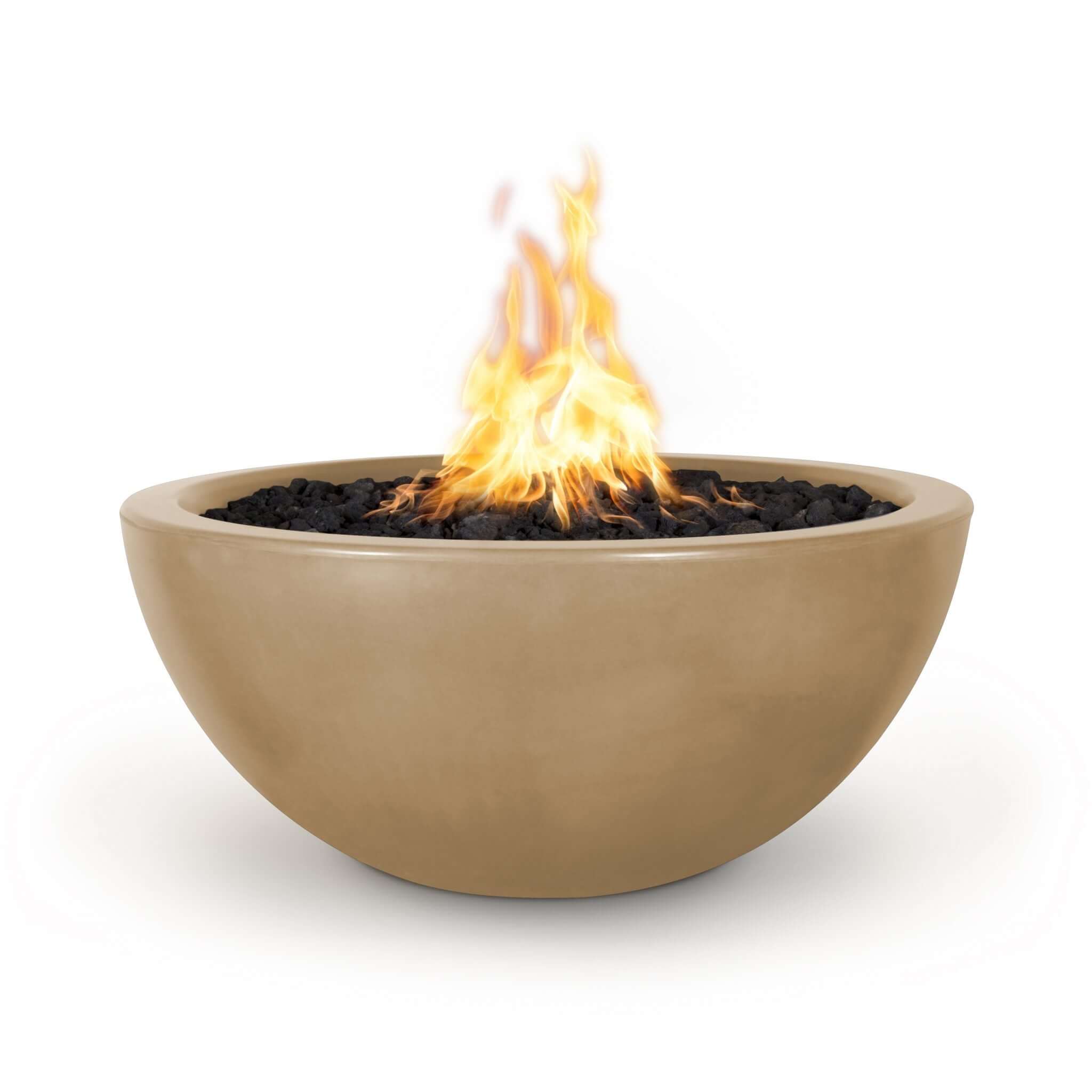38" Luna GFRC Fire Bowl - OPT - LUNFO38 - by The Outdoor Plus | Buy at Agent BBQ