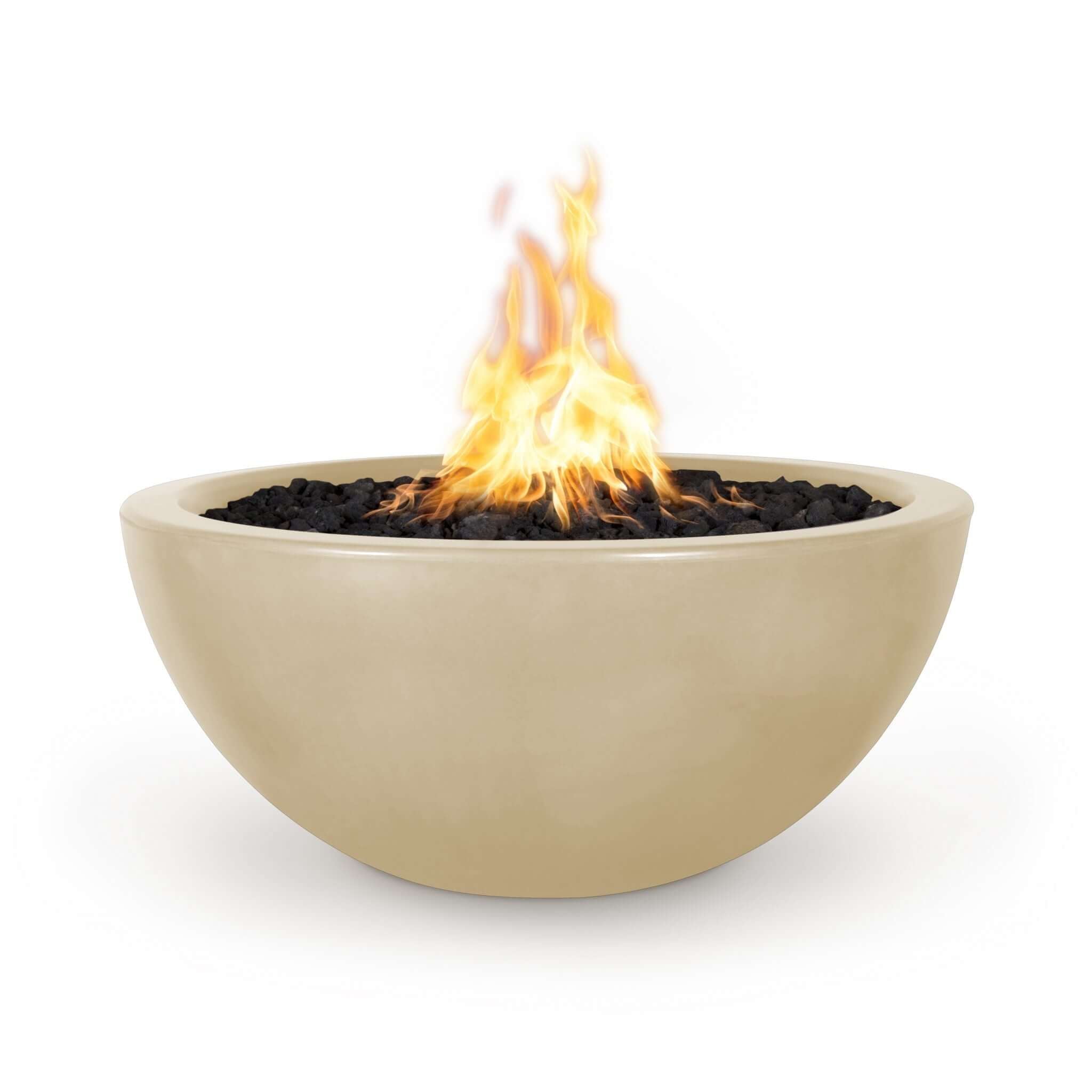 38" Luna GFRC Fire Bowl - OPT - LUNFO38 - by The Outdoor Plus | Buy at Agent BBQ