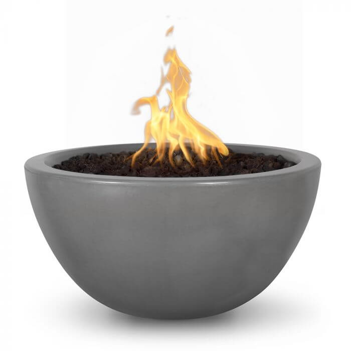 38" Luna GFRC Fire Bowl - OPT - LUNFO38 - by The Outdoor Plus | Buy at Agent BBQ