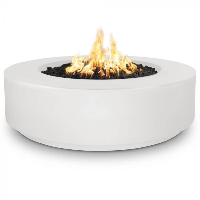 42" Florence Concrete Fire Pit - 12" Tall - OPT - FL42 - by The Outdoor Plus | Buy at Agent BBQ