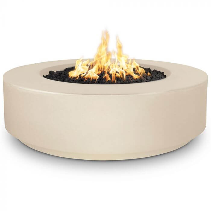 42" Florence Concrete Fire Pit - 12" Tall - OPT - FL42 - by The Outdoor Plus | Buy at Agent BBQ