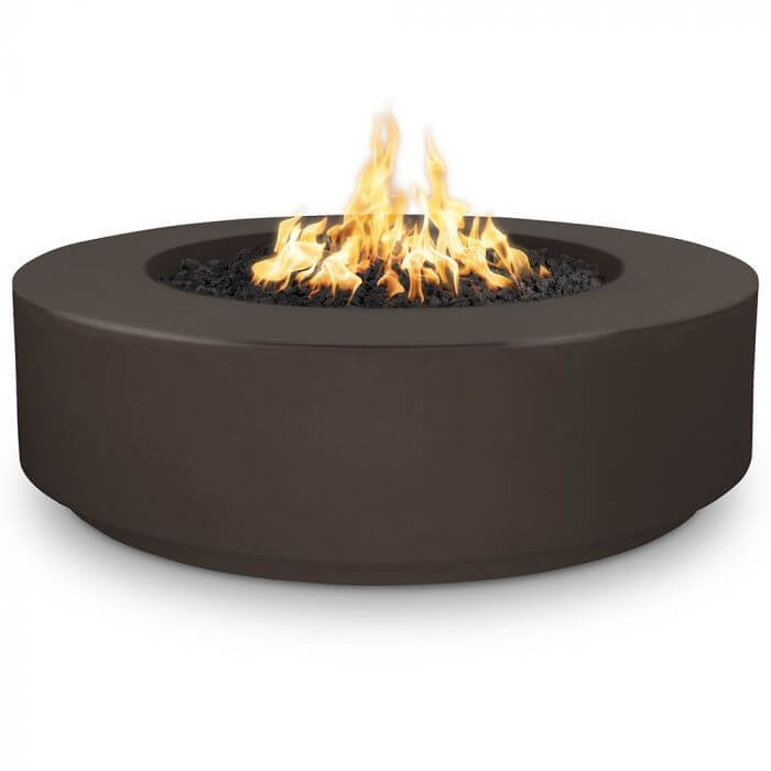 42" Florence Concrete Fire Pit - 12" Tall - OPT - FL42 - by The Outdoor Plus | Buy at Agent BBQ