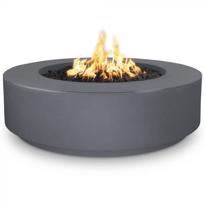 42" Florence Concrete Fire Pit - 12" Tall - OPT - FL42 - by The Outdoor Plus | Buy at Agent BBQ