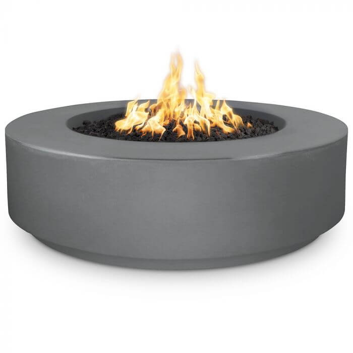 42" Florence Concrete Fire Pit - 12" Tall - OPT - FL42 - by The Outdoor Plus | Buy at Agent BBQ