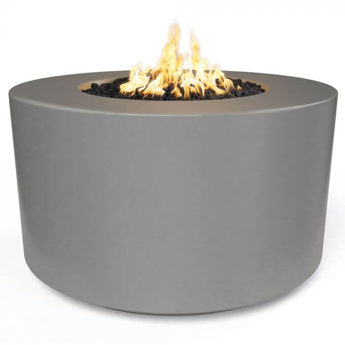 42" Florence Concrete Fire Pit - 24" Tall - OPT - FL4224 - by The Outdoor Plus | Buy at Agent BBQ
