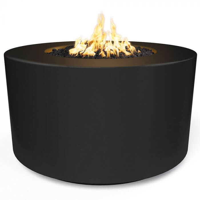 42" Florence Concrete Fire Pit - 24" Tall - OPT - FL4224 - by The Outdoor Plus | Buy at Agent BBQ