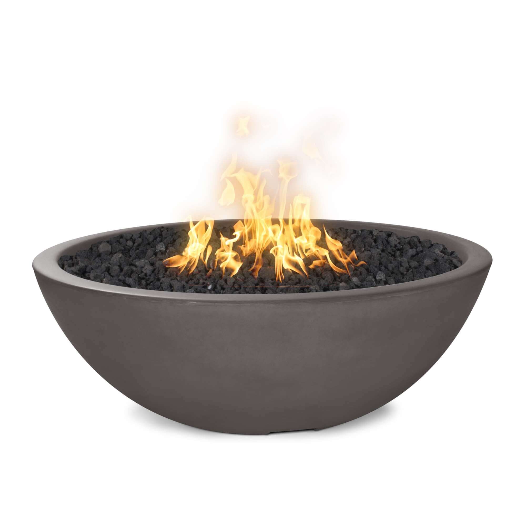 48" Sedona Concrete Narrow Ledge Fire Pit - OPT - SED48 - by The Outdoor Plus | Buy at Agent BBQ