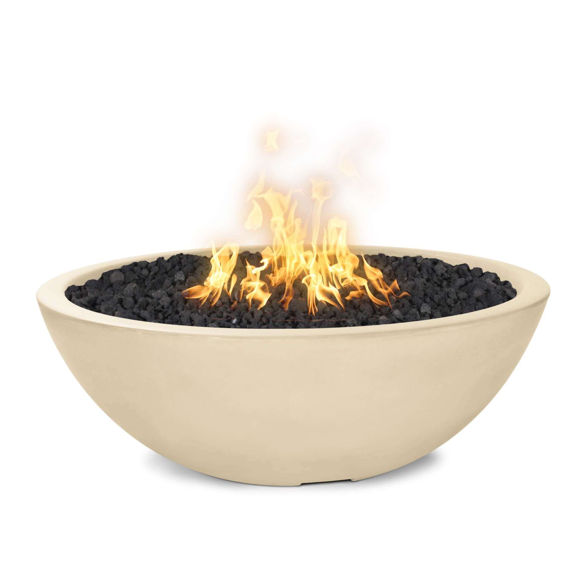 48" Sedona Concrete Narrow Ledge Fire Pit - OPT - SED48 - by The Outdoor Plus | Buy at Agent BBQ