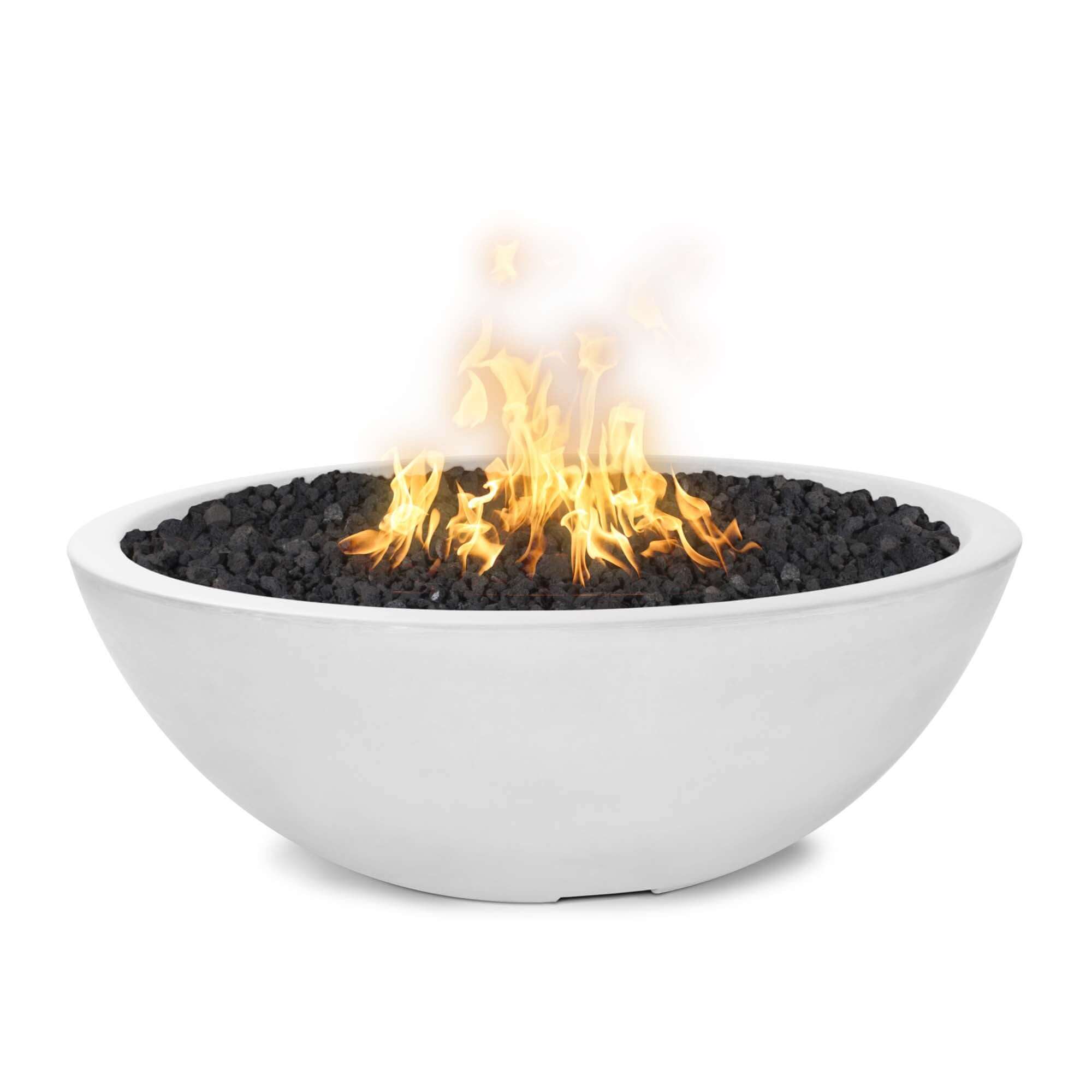 48" Sedona Concrete Narrow Ledge Fire Pit - OPT - SED48 - by The Outdoor Plus | Buy at Agent BBQ
