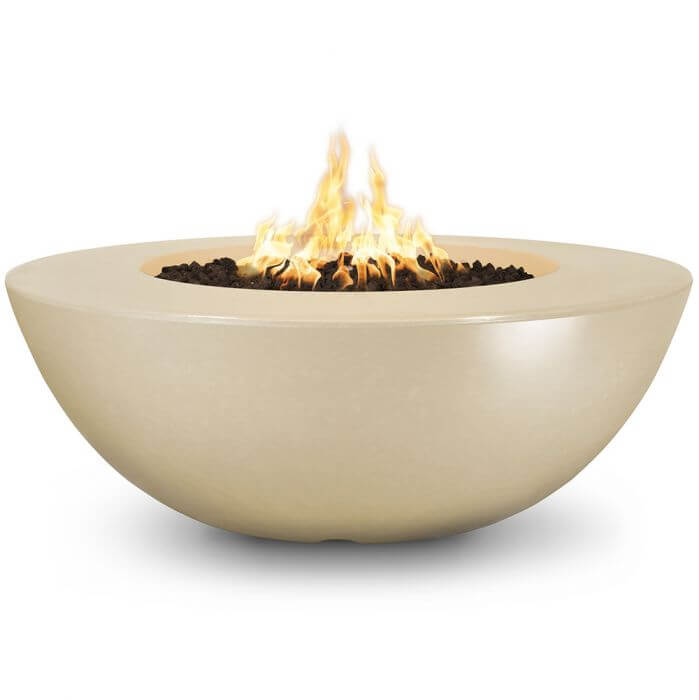 48" Sedona Wide Ledge Concrete Fire Pit - OPT - SEDWL48 - by The Outdoor Plus | Buy at Agent BBQ