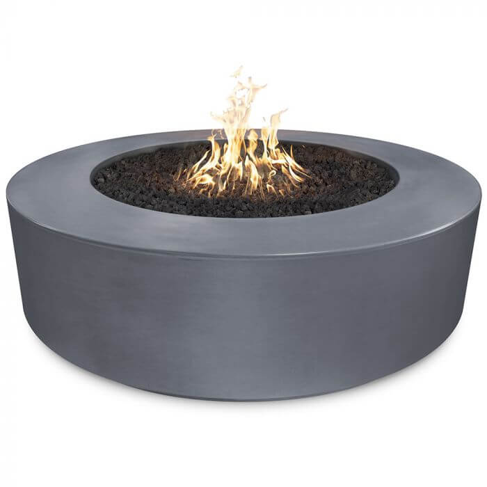 54" Florence Concrete Fire Pit - 20" Tall - by The Outdoor Plus | Buy at Agent BBQ