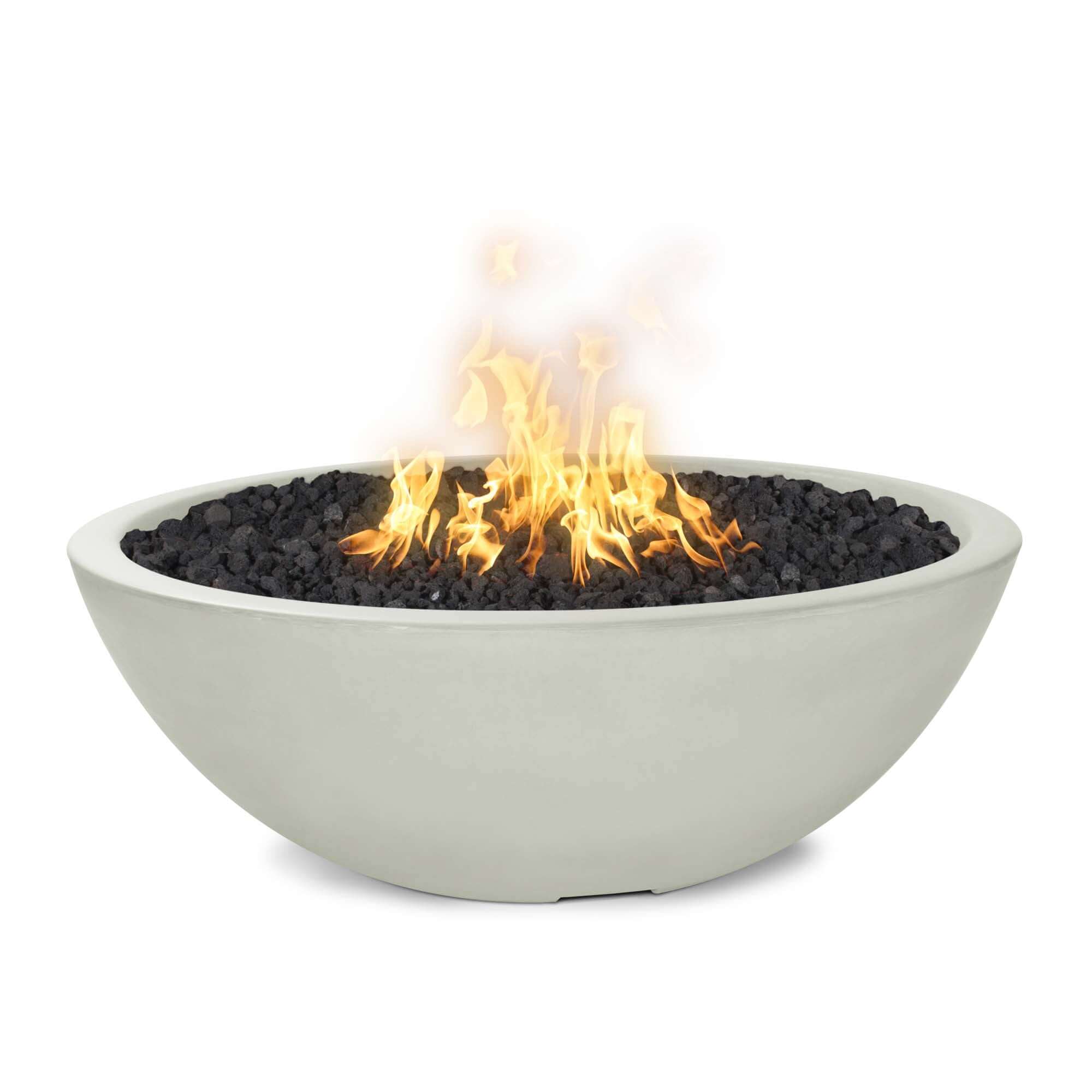 60" Sedona Concrete Narrow Ledge Fire Pit - OPT - SED60 - by The Outdoor Plus | Buy at Agent BBQ